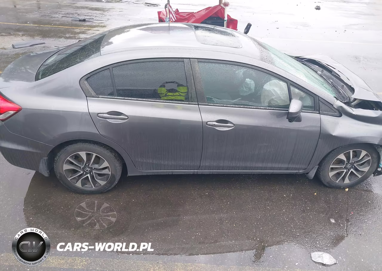 2014 Honda Civic Ex VIN:2HGFB2F81EH503201 - 14