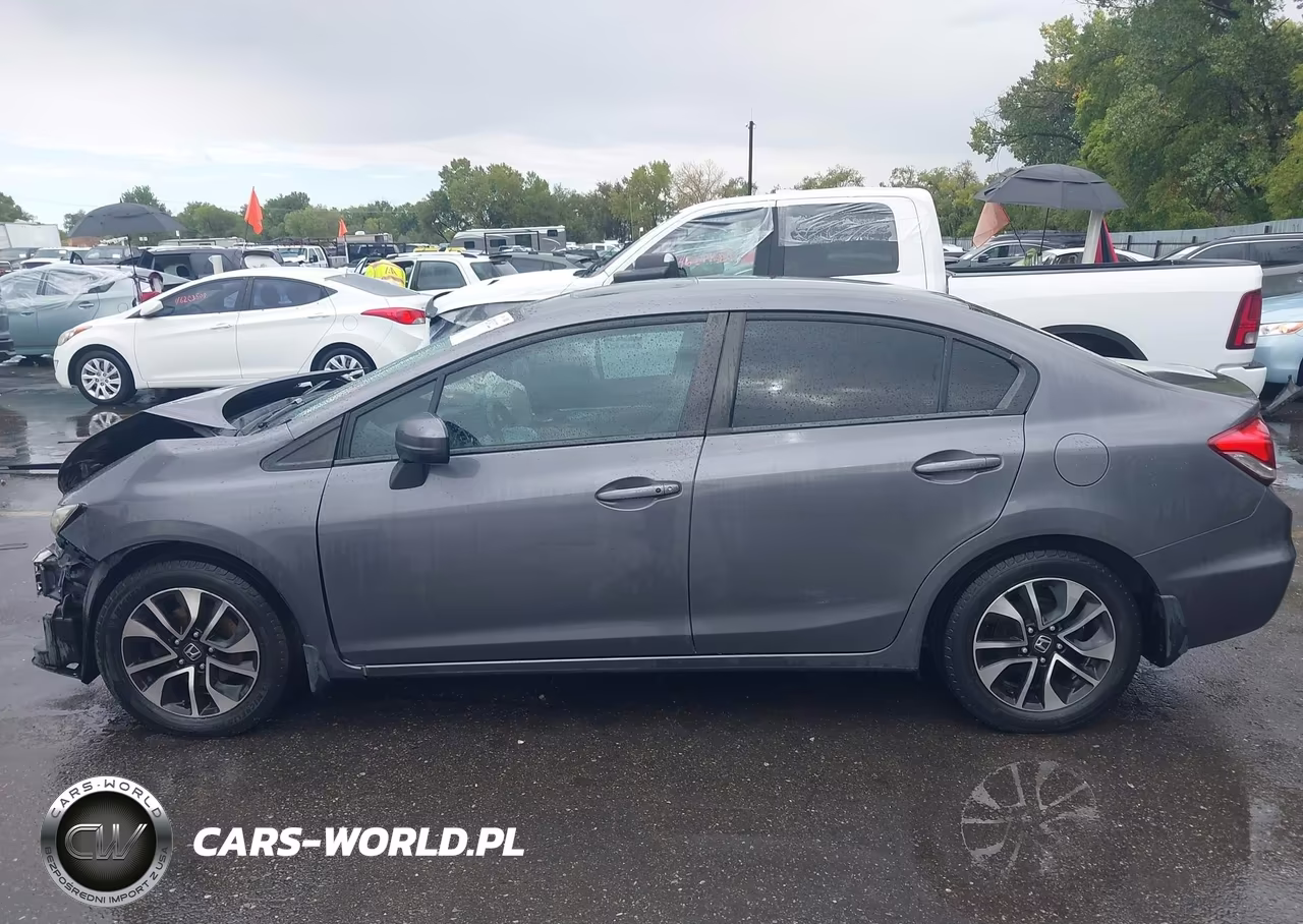 2014 Honda Civic Ex VIN:2HGFB2F81EH503201 - 15