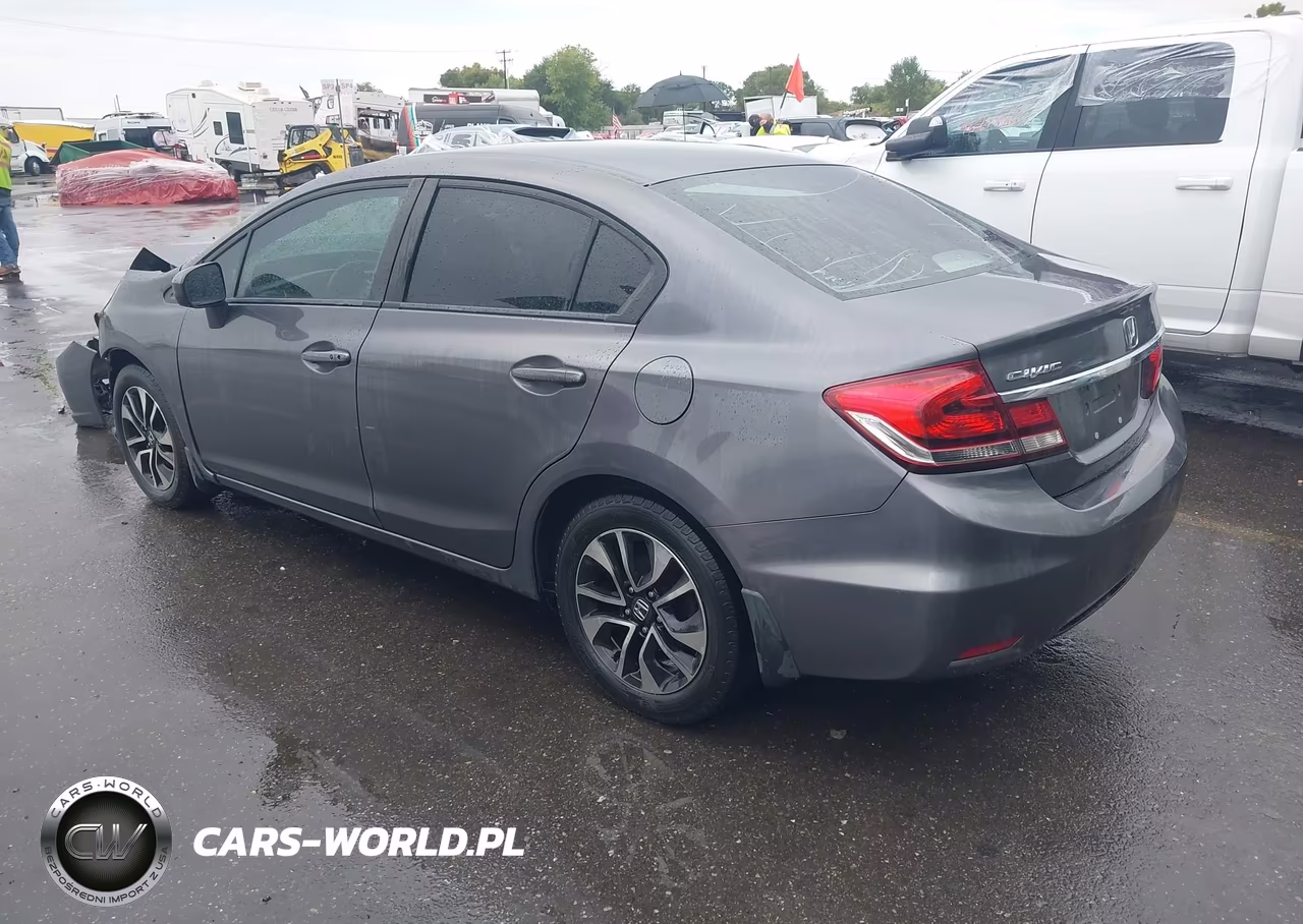 2014 Honda Civic Ex VIN:2HGFB2F81EH503201 - 3