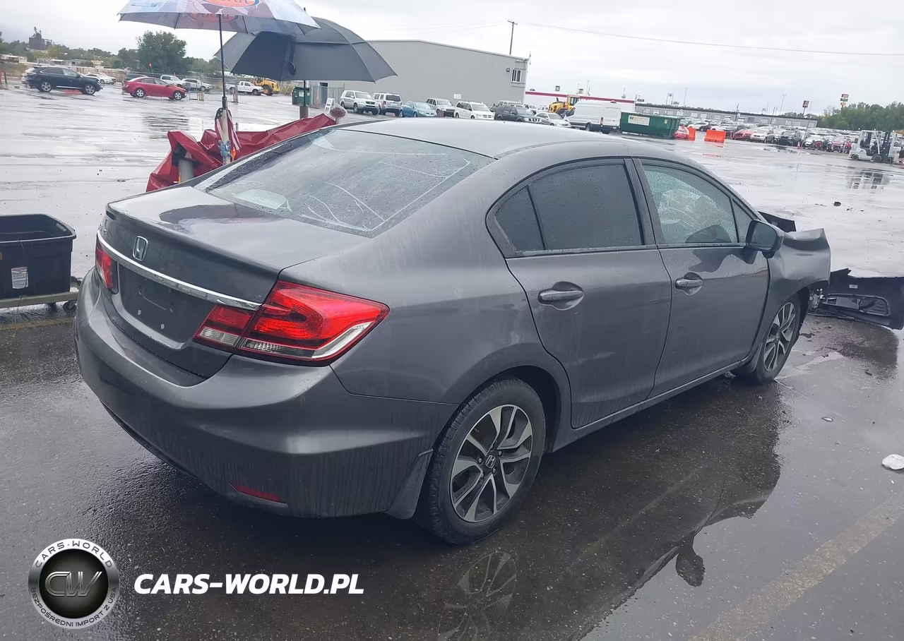 2014 Honda Civic Ex VIN:2HGFB2F81EH503201 - 4