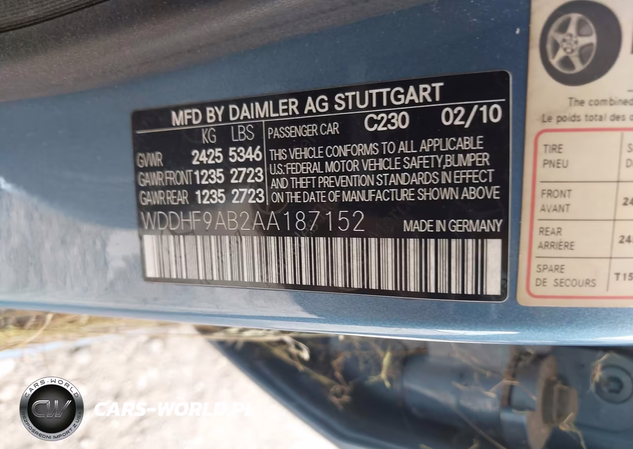 2010 Mercedes-Benz E 550 4Matic VIN:WDDHF9AB2AA187152 - 9