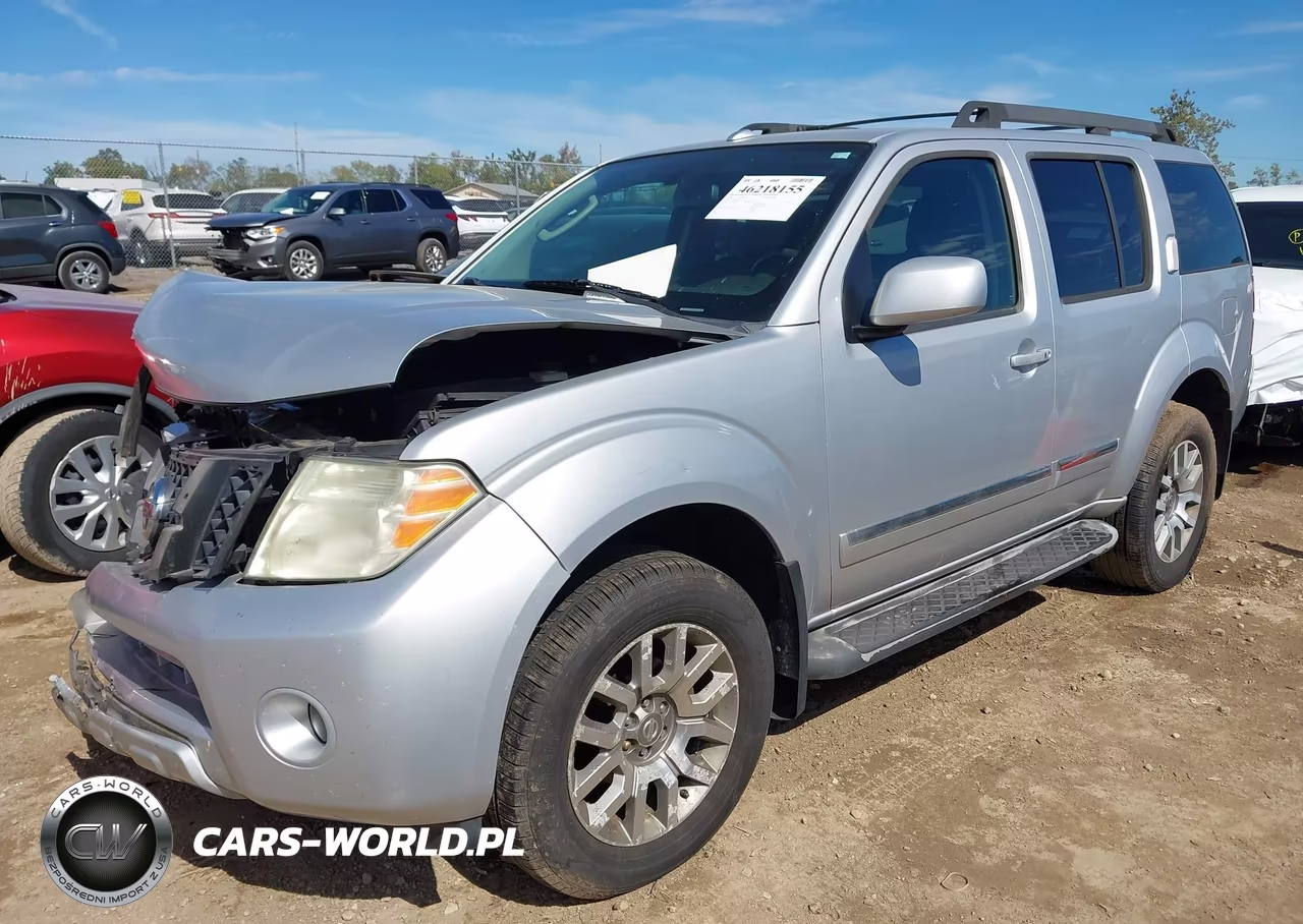 2010 Nissan Pathfinder Le VIN:5N1AR1NBXAC612373 - 2