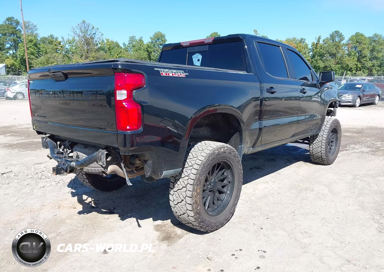 2021 Chevrolet Silverado 1500 4Wd Short Bed Lt Trail Boss VIN:1GCPYFEL8MZ265411 - 4