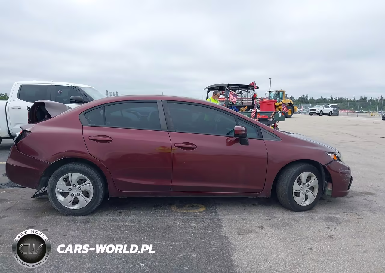 2014 Honda Civic Lx VIN:19XFB2F58EE008929 - 13