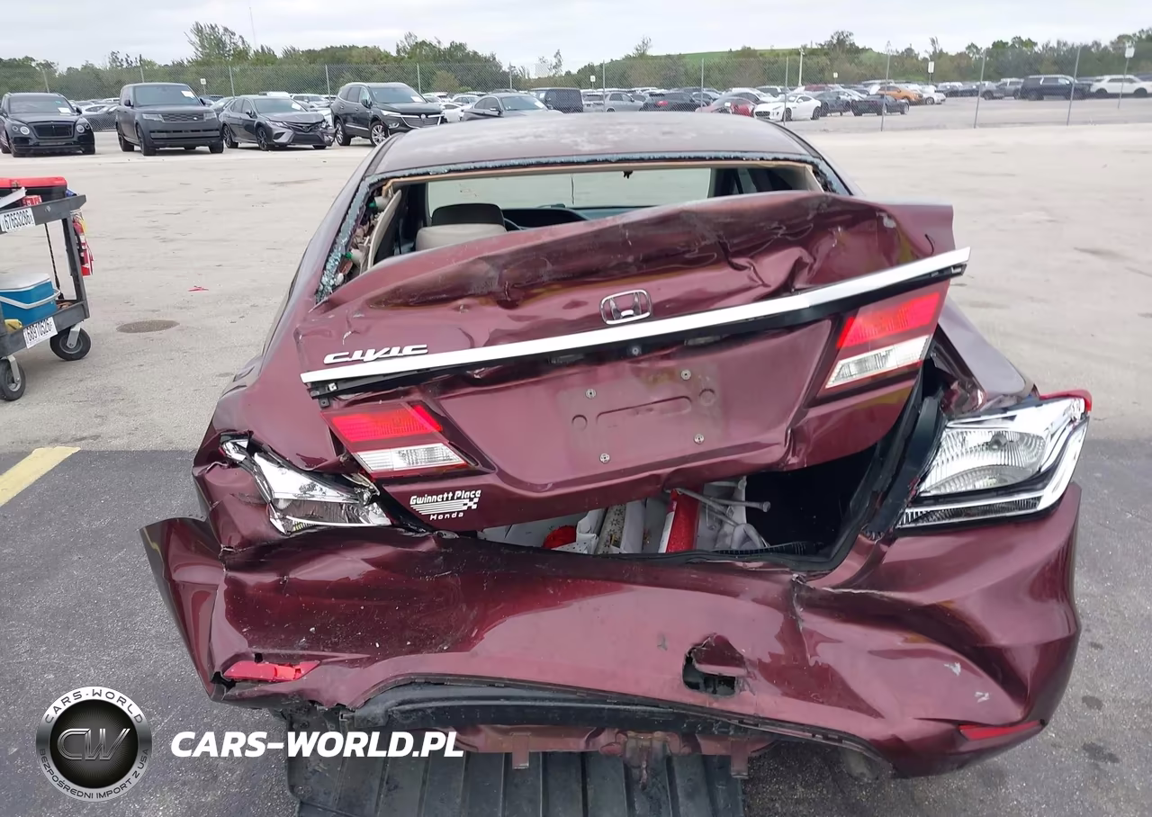 2014 Honda Civic Lx VIN:19XFB2F58EE008929 - 16