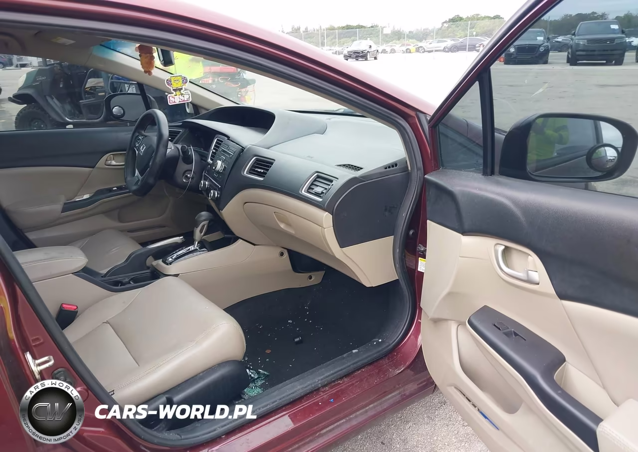 2014 Honda Civic Lx VIN:19XFB2F58EE008929 - 5