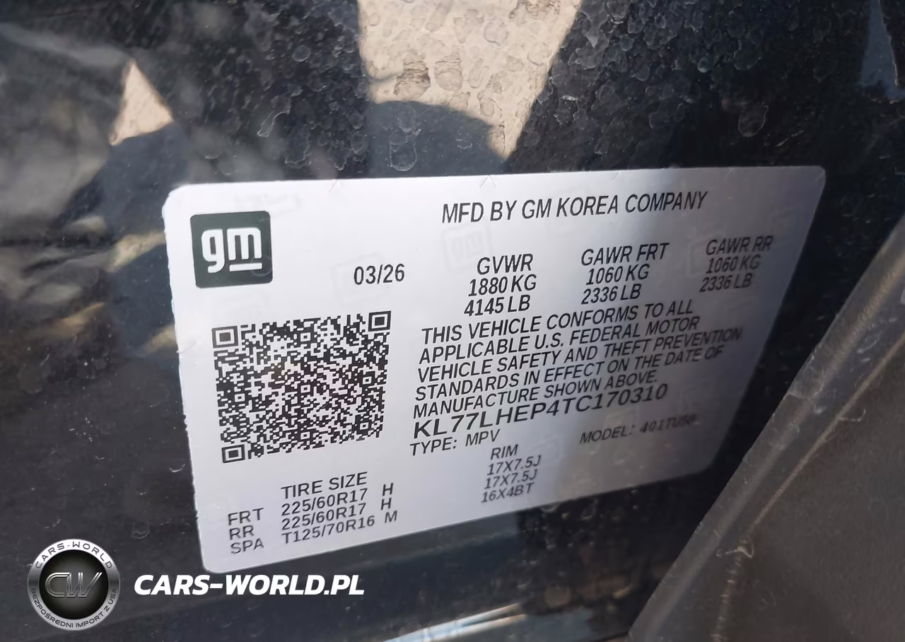 2026 Chevrolet Trax Fwd Lt VIN:KL77LHEP4TC170310 - 9