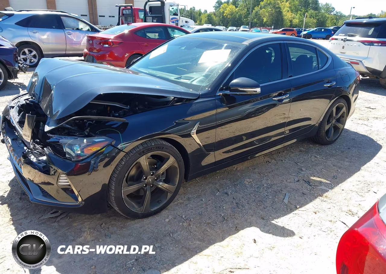 2019 Genesis G70 2.0T Advanced VIN:KMTG44LA2KU034176 - 2
