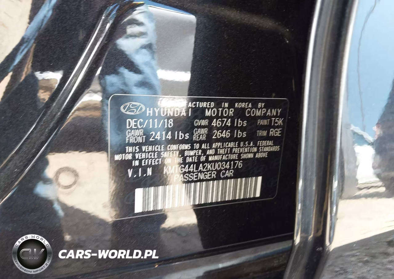 2019 Genesis G70 2.0T Advanced VIN:KMTG44LA2KU034176 - 9