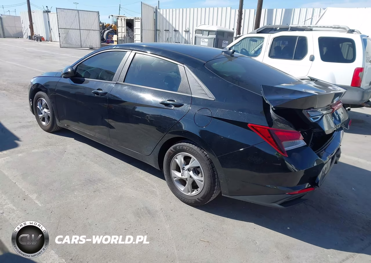 2021 Hyundai Elantra Se VIN:5NPLL4AG1MH032794 - 3