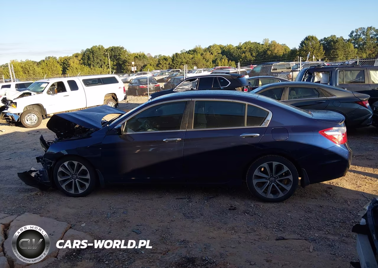 2015 Honda Accord Sport VIN:1HGCR2F52FA241225 - 14