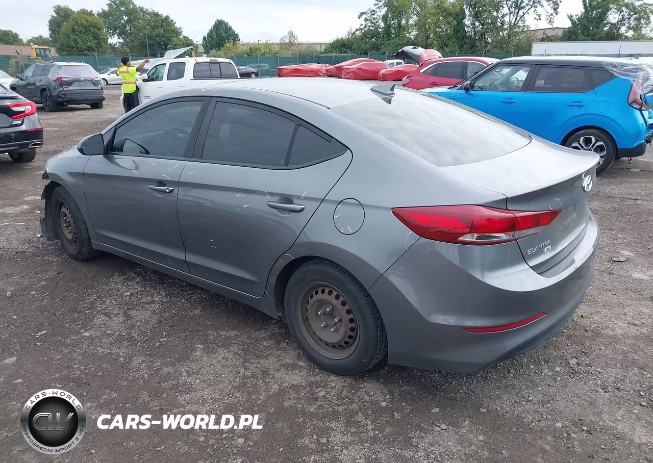 2018 Hyundai Elantra Se VIN:5NPD74LF8JH396901 - 3