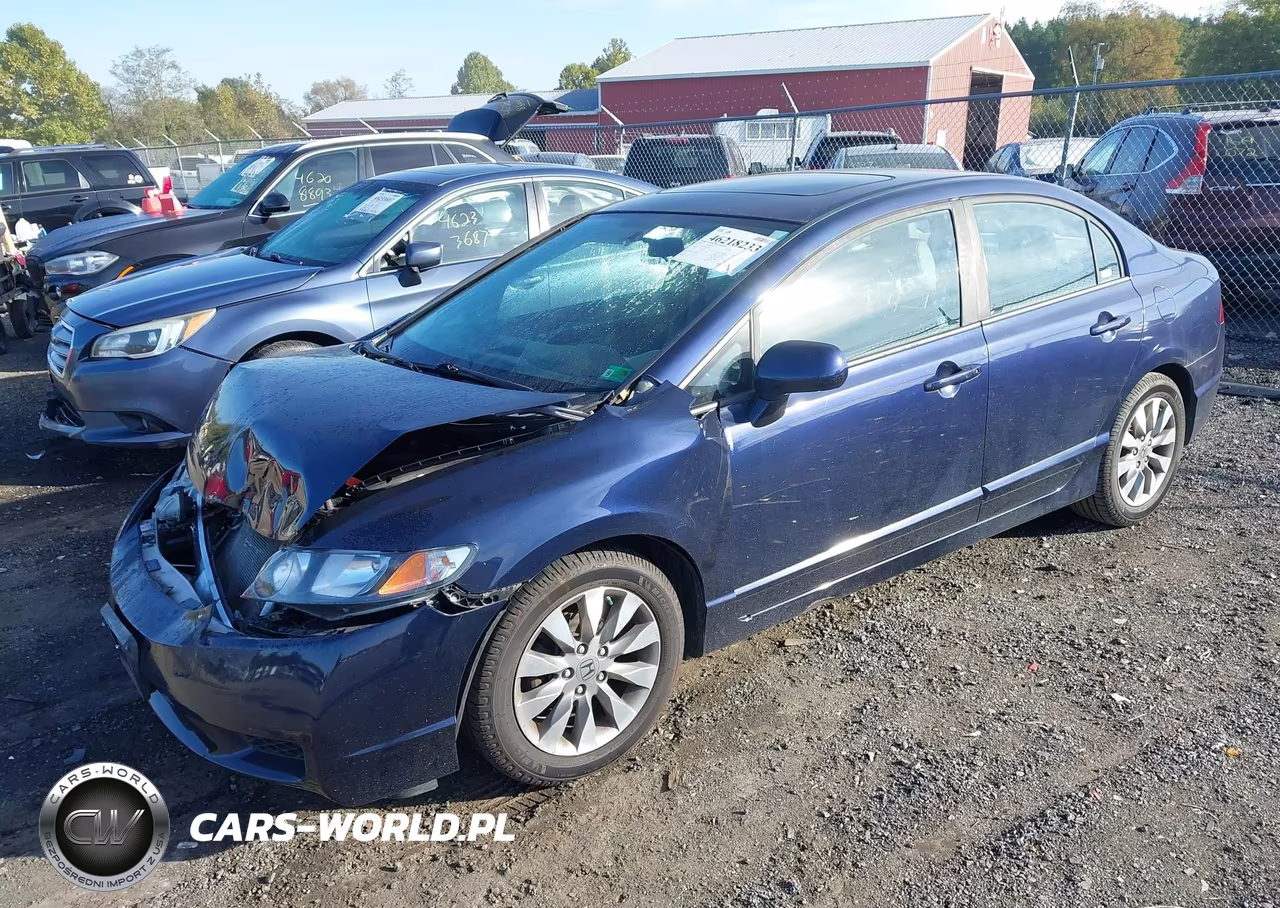 2009 Honda Civic Ex-L VIN:1HGFA16999L002362 - 2