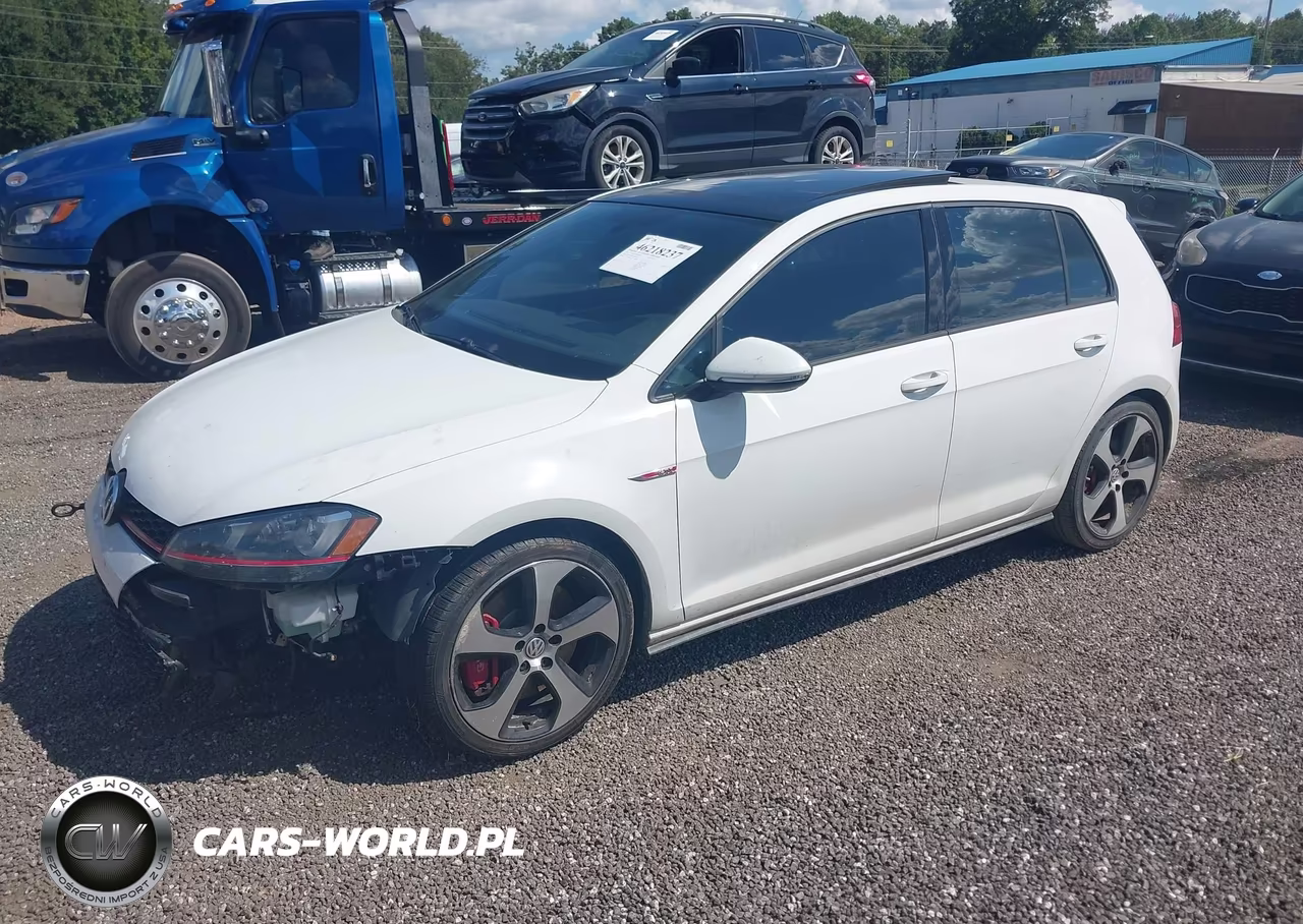 2016 Volkswagen Golf Gti Autobahn W-Performance Package 4-Door VIN:3VW547AU8GM037208 - 2