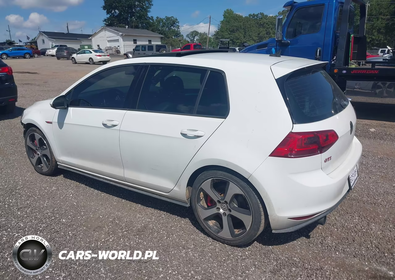2016 Volkswagen Golf Gti Autobahn W-Performance Package 4-Door VIN:3VW547AU8GM037208 - 3