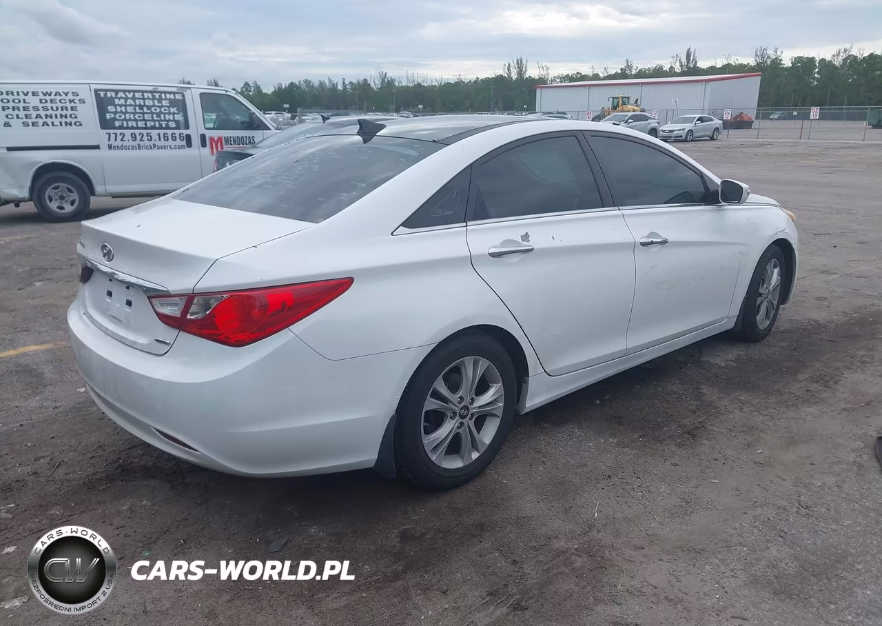 2013 Hyundai Sonata Limited VIN:5NPEC4ACXDH782104 - 4