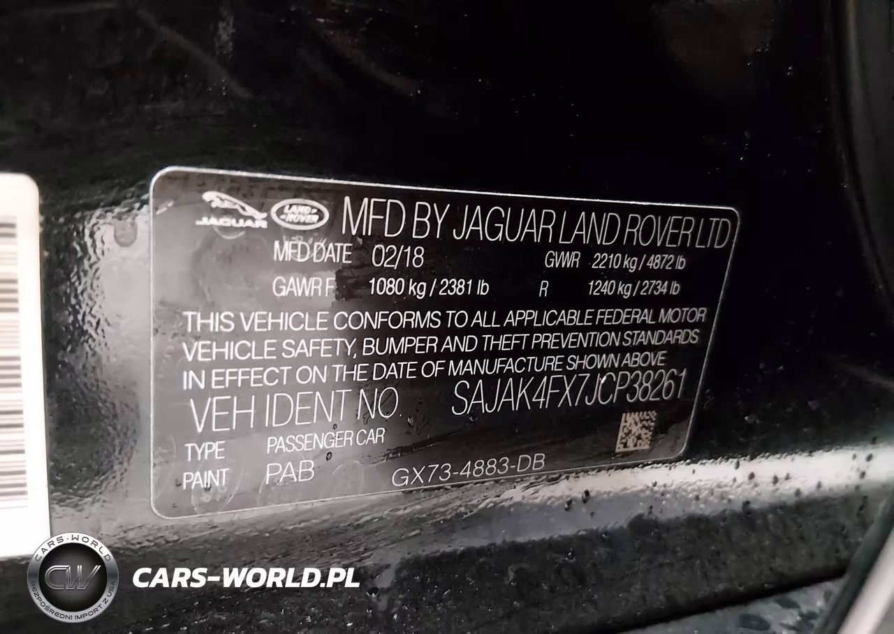 2018 Jaguar Xe 25T Prestige VIN:SAJAK4FX7JCP38261 - 9