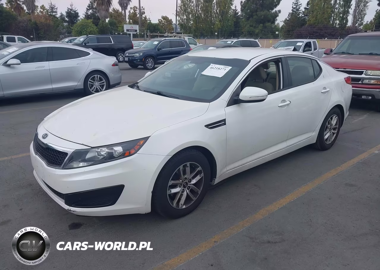 2011 Kia Optima Lx VIN:KNAGM4A72B5080944 - 2