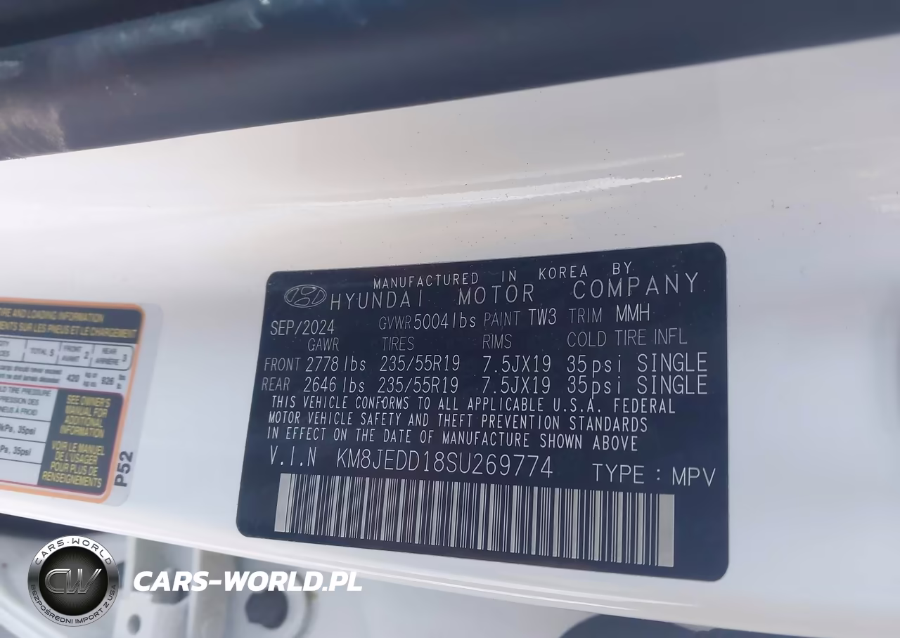 2025 Hyundai Tucson Hybrid Limited VIN:KM8JEDD18SU269774 - 9