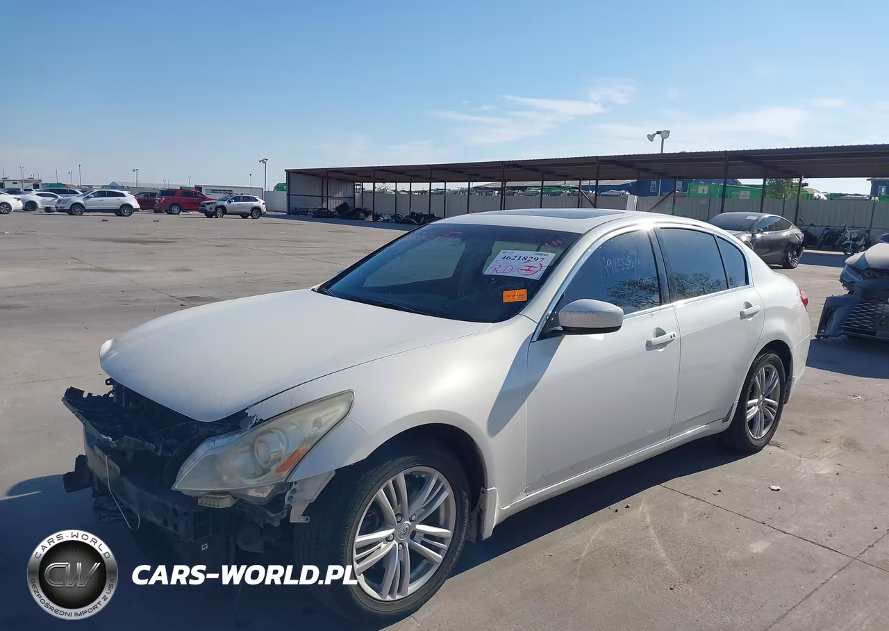 2010 Infiniti G37X VIN:JN1CV6AR3AM253406 - 2