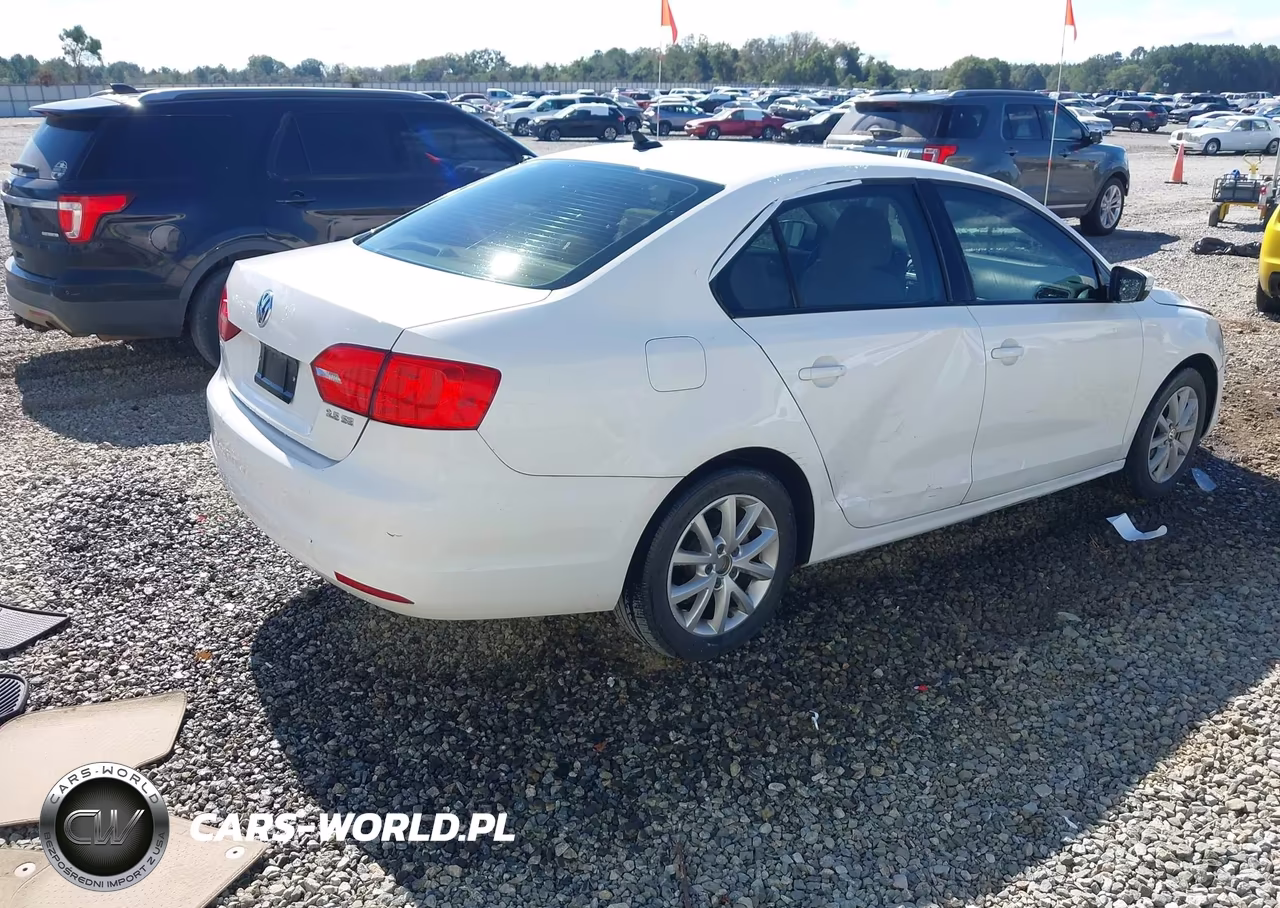 2012 Volkswagen Jetta 2.5L Se VIN:3VWDP7AJ9CM370410 - 4
