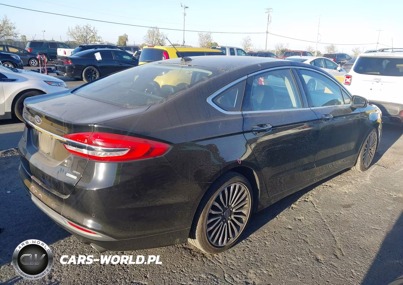 2018 Ford Fusion Se VIN:3FA6P0HD5JR240858 - 4