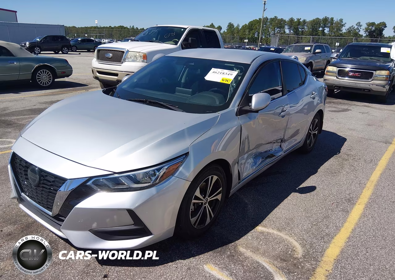 2020 Nissan Sentra Sv Xtronic Cvt VIN:3N1AB8CV2LY287374 - 2