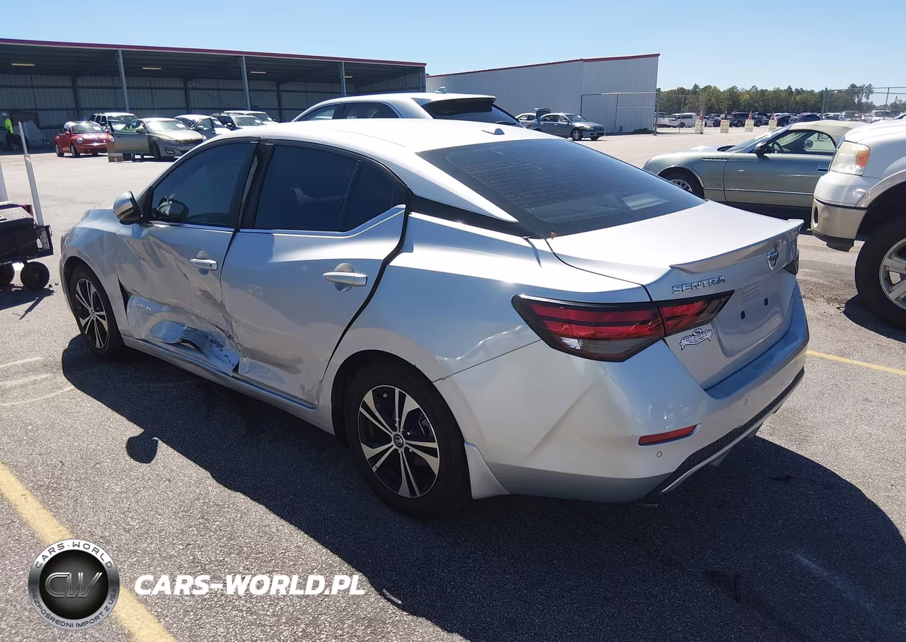 2020 Nissan Sentra Sv Xtronic Cvt VIN:3N1AB8CV2LY287374 - 3
