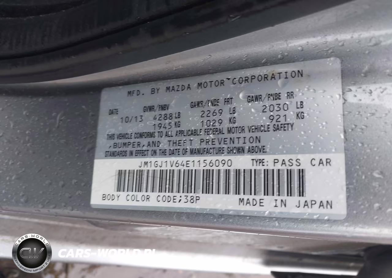 2014 Mazda Mazda6 I Touring VIN:JM1GJ1V64E1156090 - 9