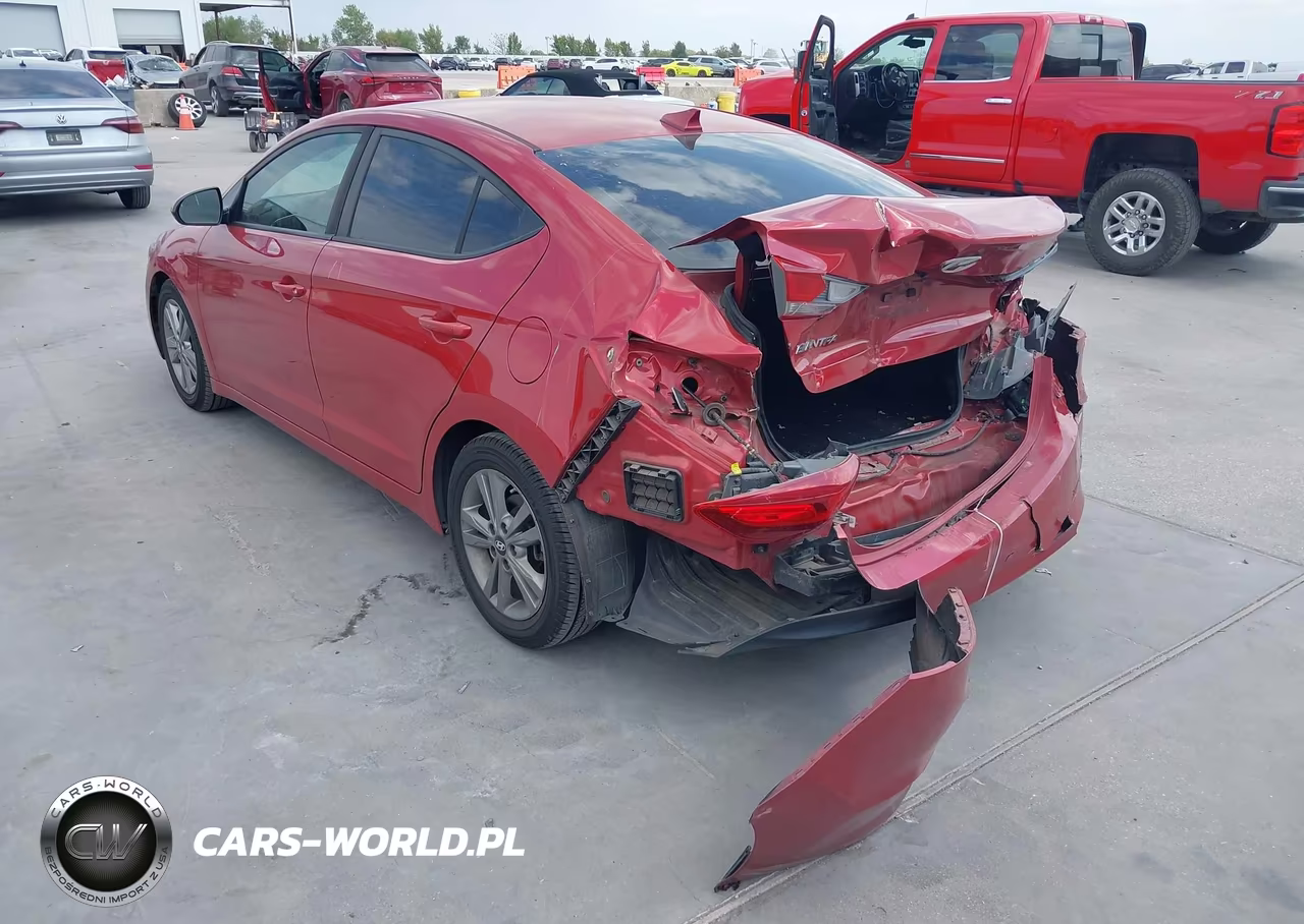 2018 Hyundai Elantra Sel VIN:5NPD84LFXJH315085 - 3
