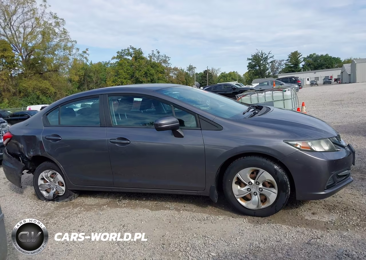 2014 Honda Civic Lx VIN:2HGFB2F57EH541571 - 14