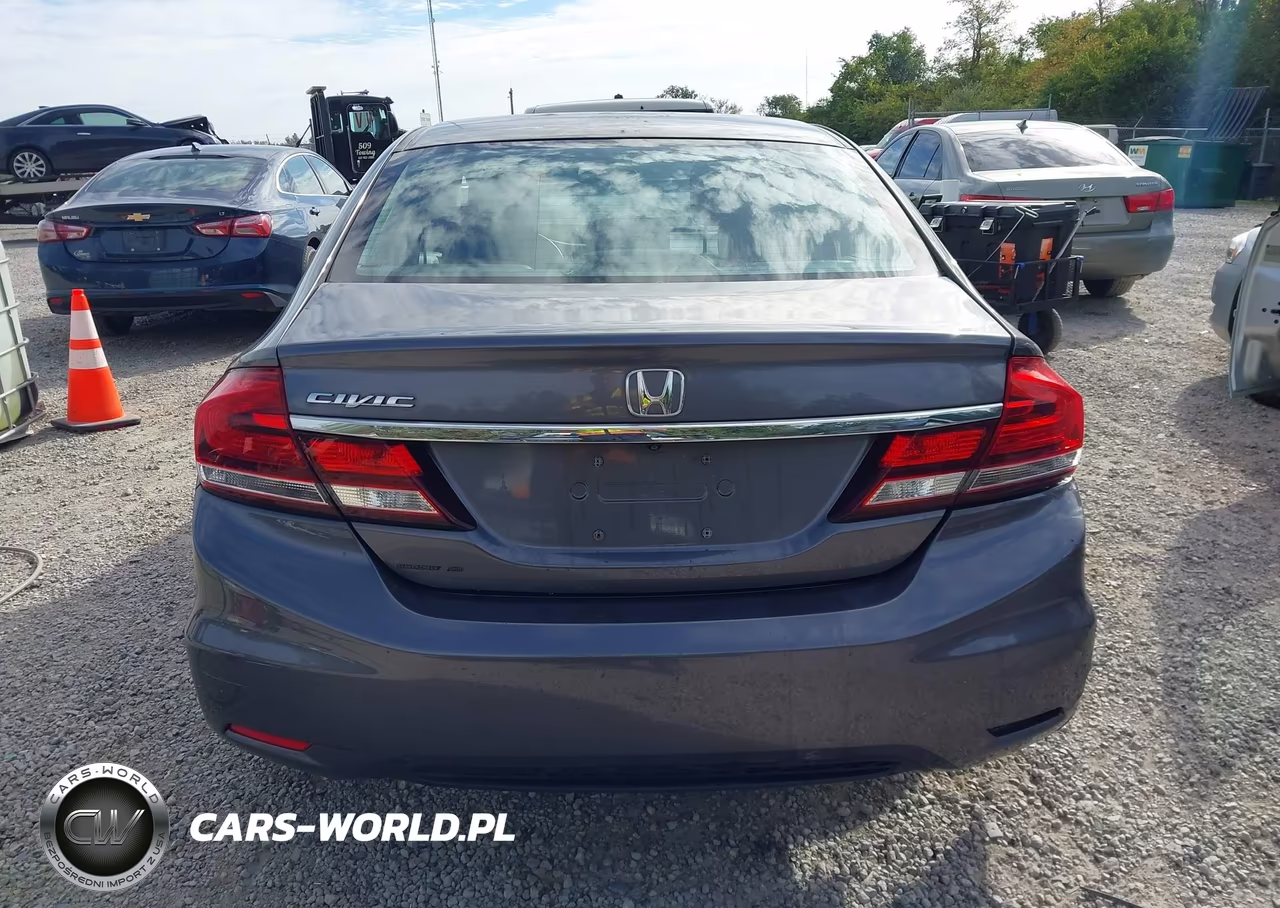 2014 Honda Civic Lx VIN:2HGFB2F57EH541571 - 17