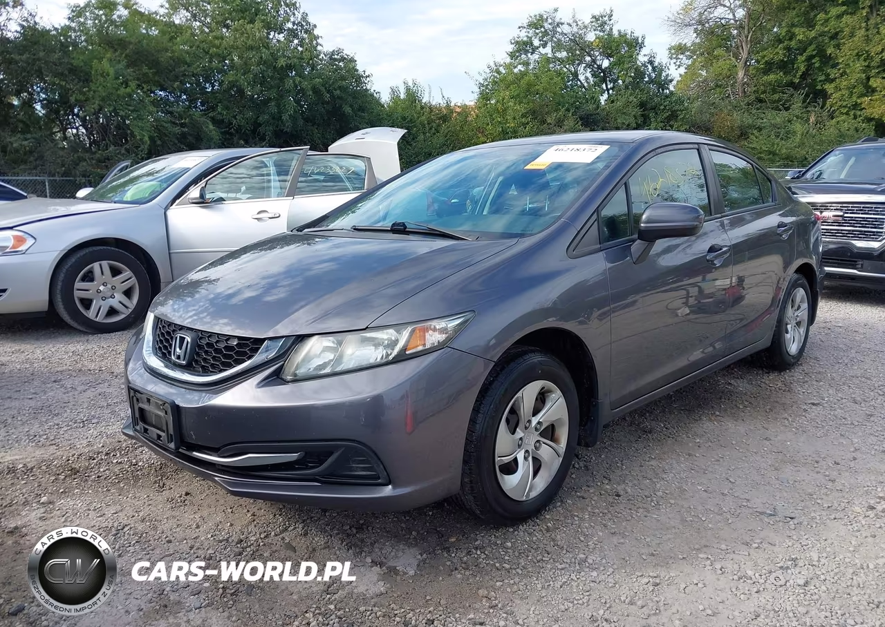 2014 Honda Civic Lx VIN:2HGFB2F57EH541571 - 2