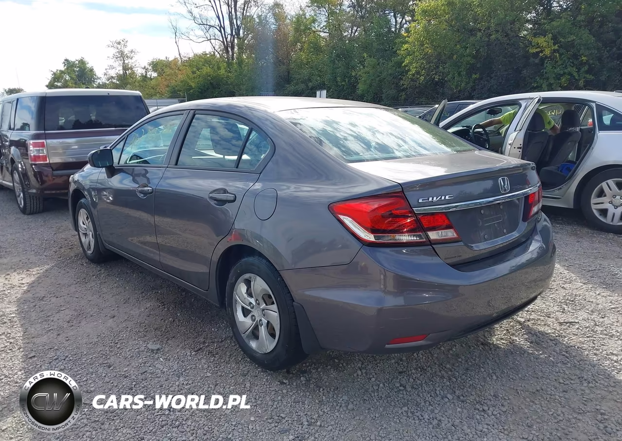 2014 Honda Civic Lx VIN:2HGFB2F57EH541571 - 3