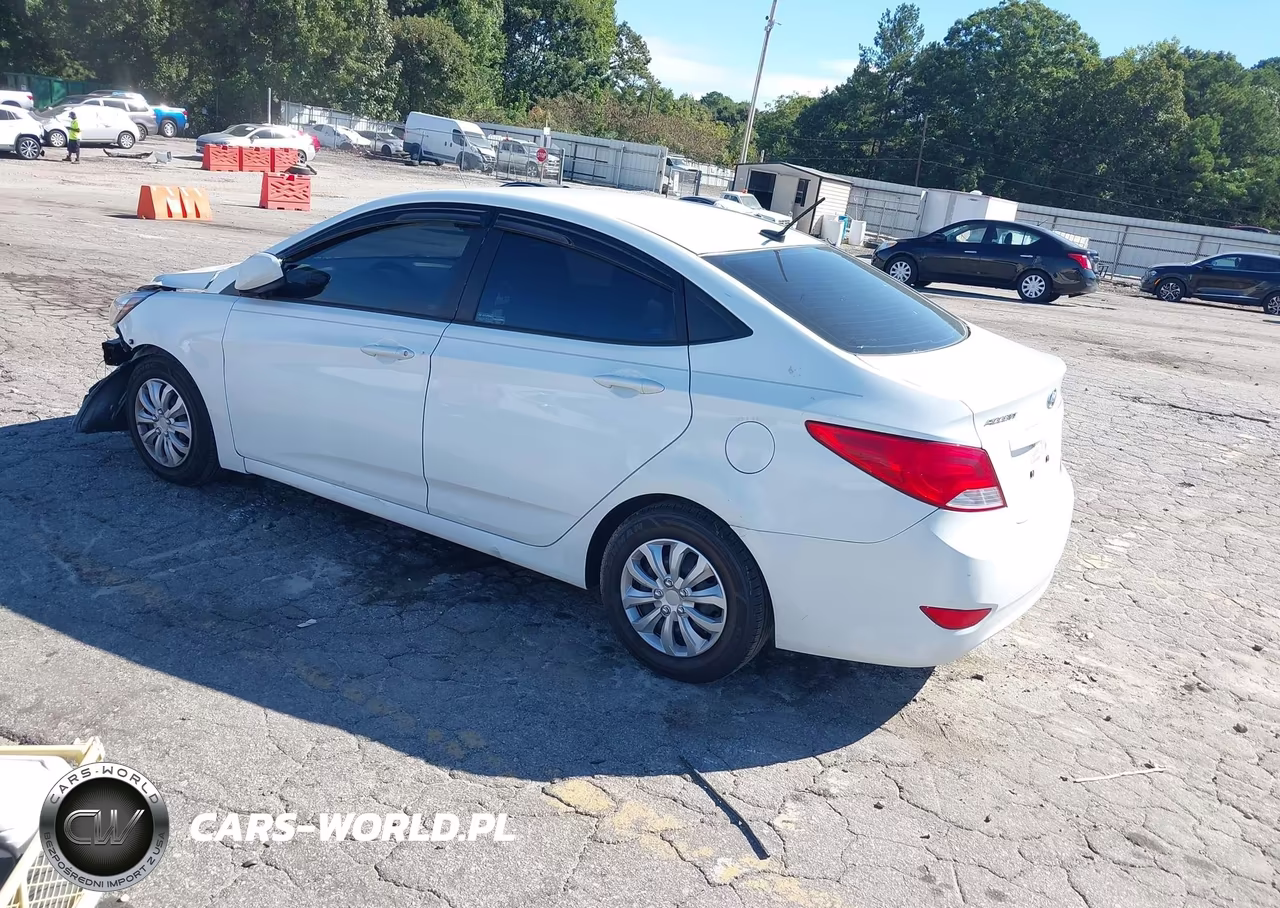 2015 Hyundai Accent Gls VIN:KMHCT4AE5FU905434 - 3