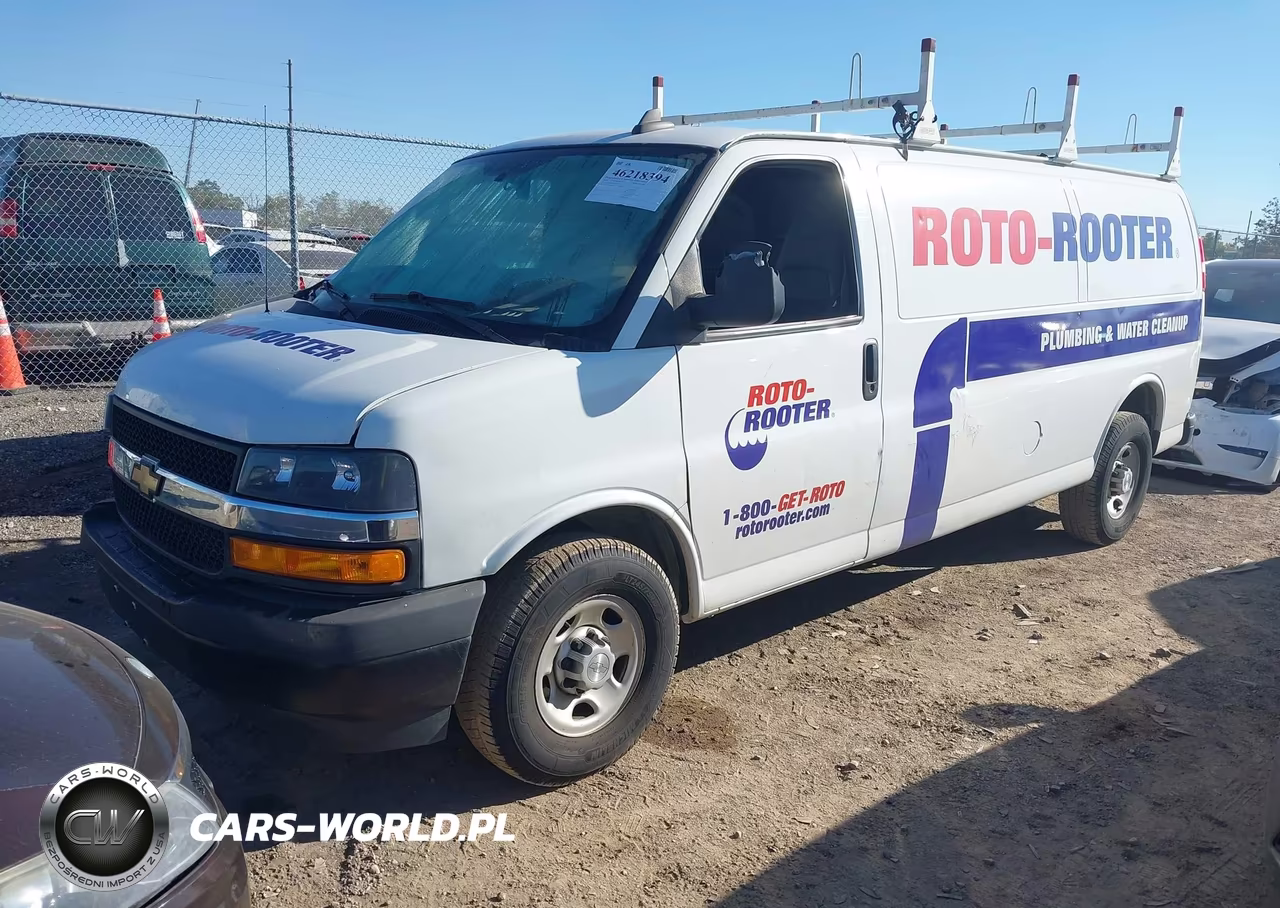 2019 Chevrolet Express 2500 Work Van VIN:1GCWGBFP7K1299778 - 2