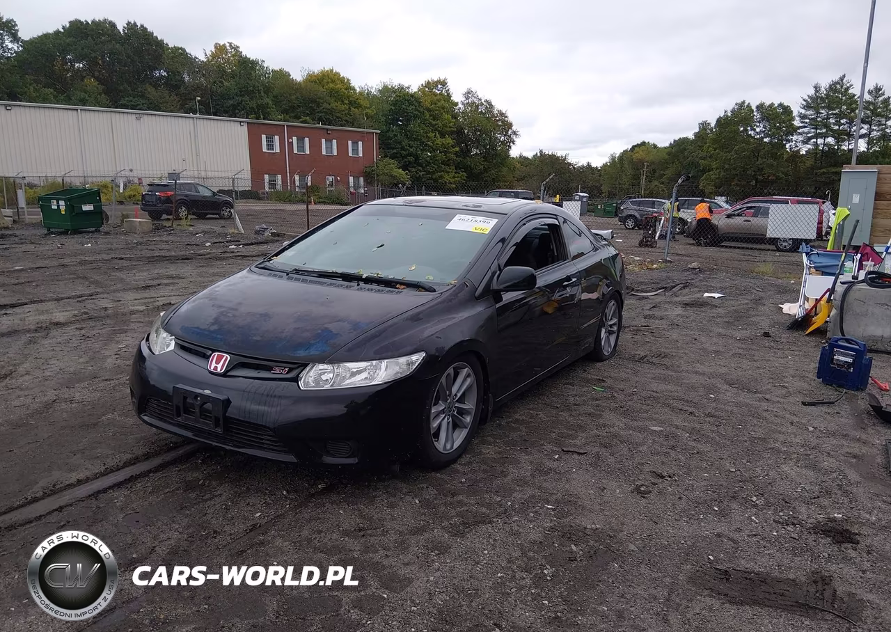 2008 Honda Civic Si VIN:2HGFG21578H700215 - 2