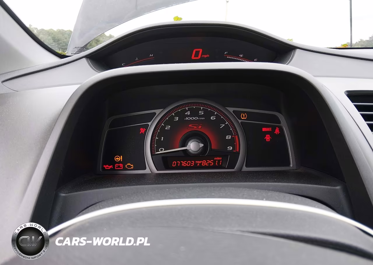 2008 Honda Civic Si VIN:2HGFG21578H700215 - 7