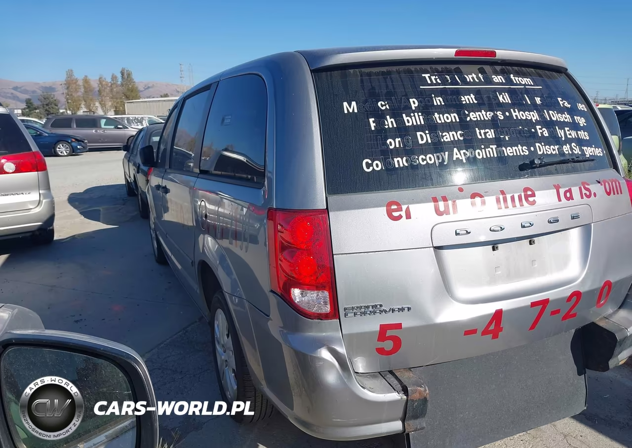 2014 Dodge Grand Caravan American Value Pkg VIN:2C4RDGBG0ER161363 - 3