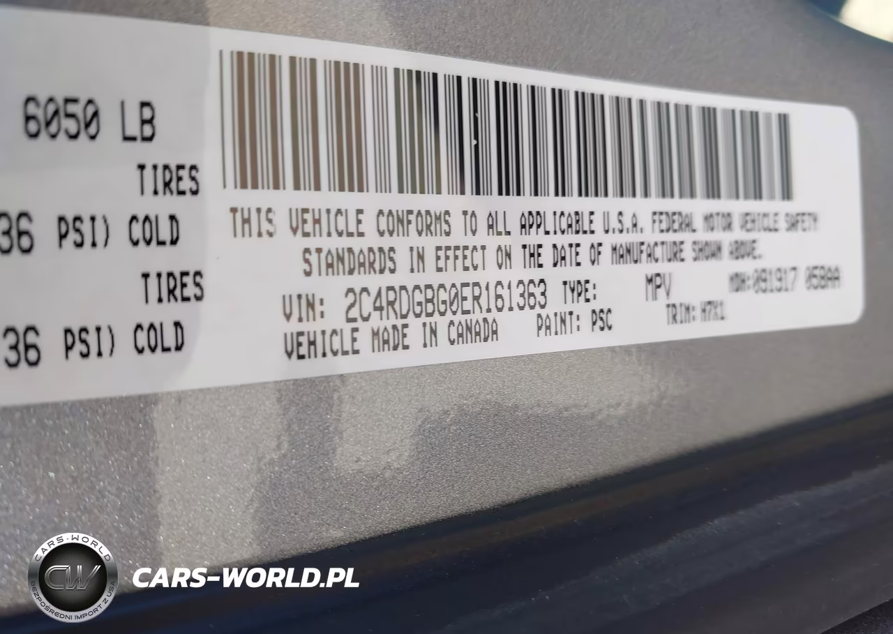 2014 Dodge Grand Caravan American Value Pkg VIN:2C4RDGBG0ER161363 - 9