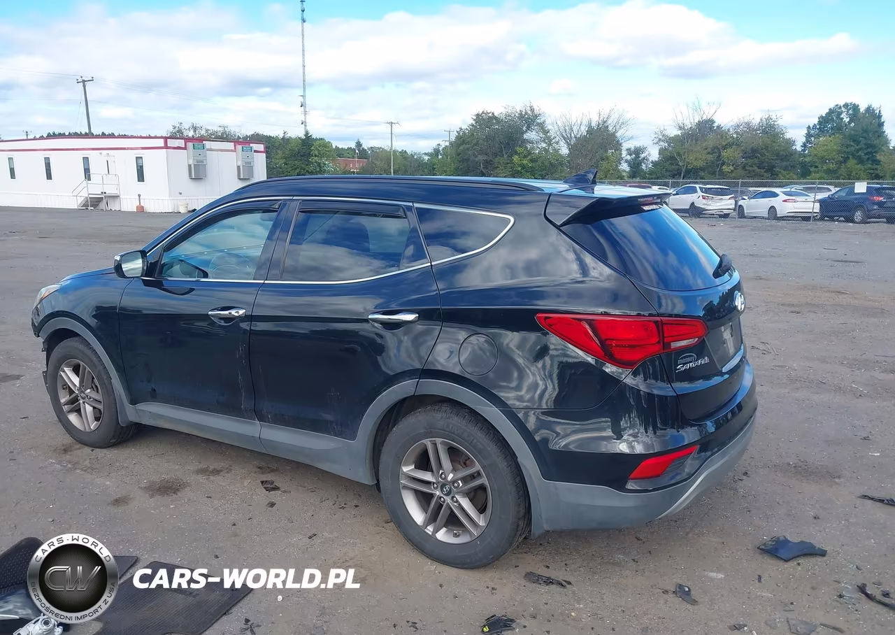 2017 Hyundai Santa Fe Deportivo 2.4L VIN:5NMZUDLB3HH016365 - 3