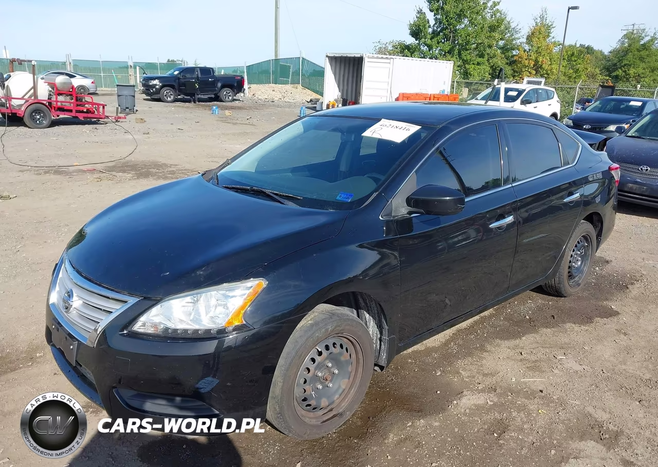 2015 Nissan Sentra Sv VIN:3N1AB7AP5FL658124 - 2