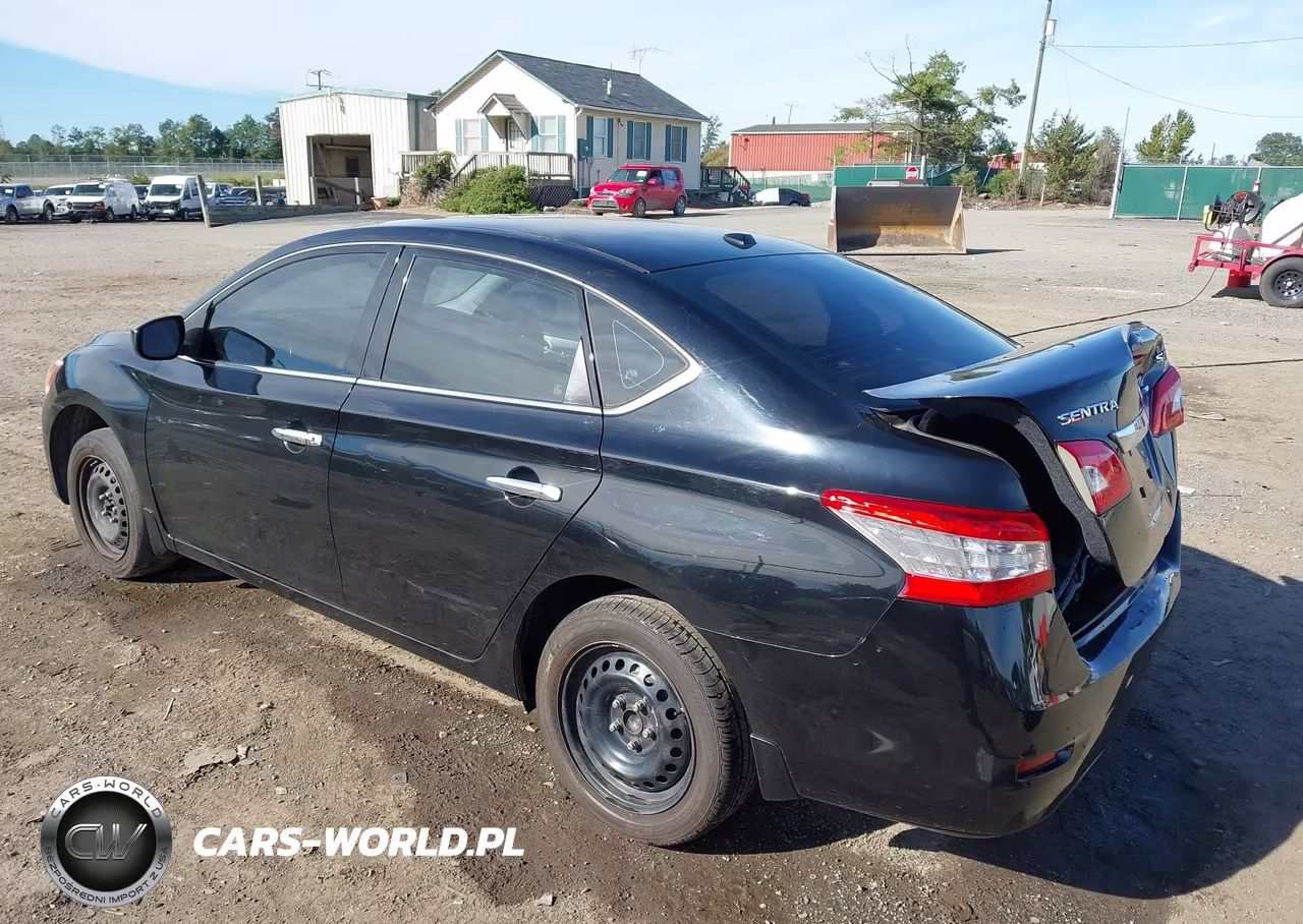 2015 Nissan Sentra Sv VIN:3N1AB7AP5FL658124 - 3