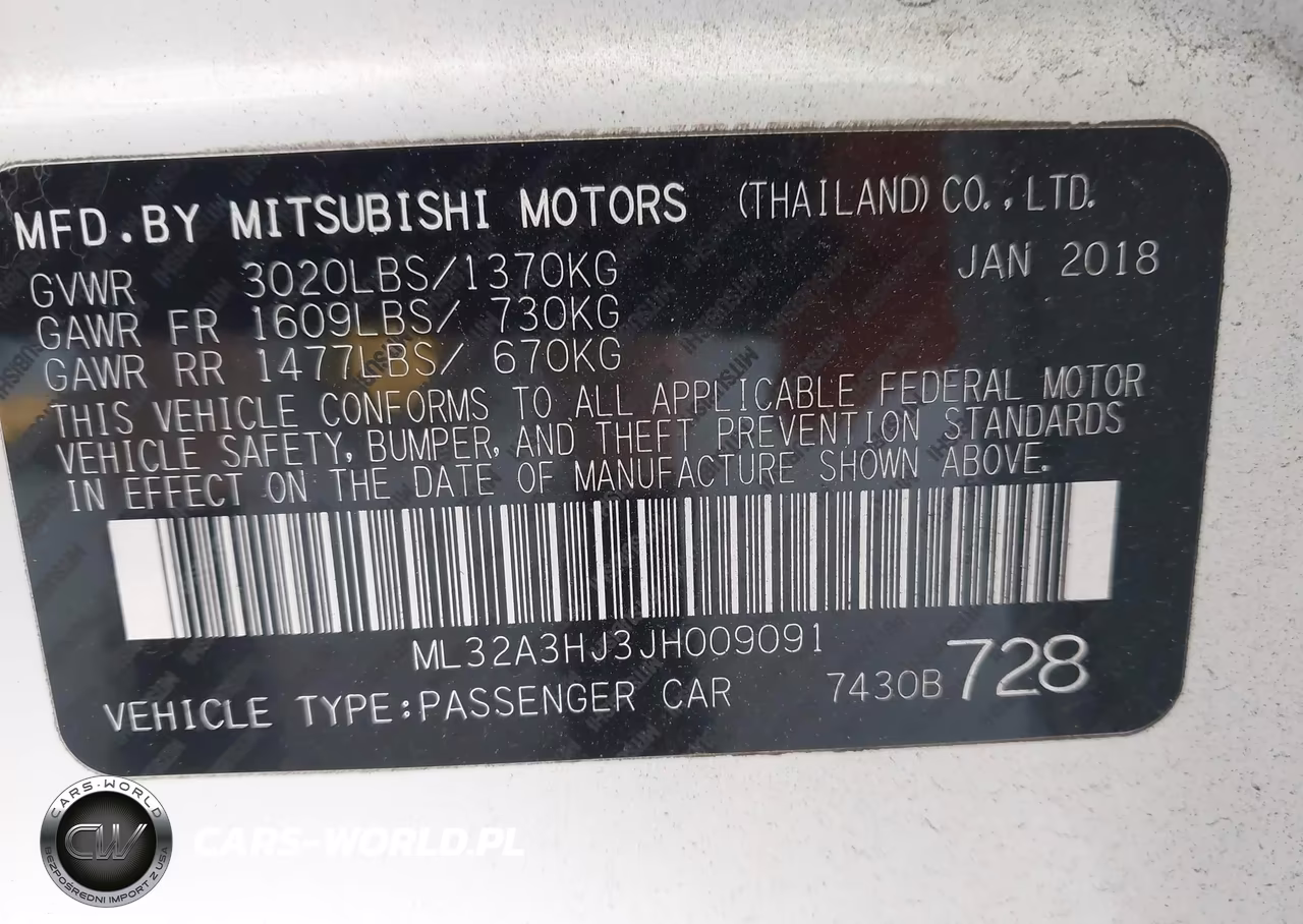 2018 Mitsubishi Mirage Es VIN:ML32A3HJ3JH009091 - 9