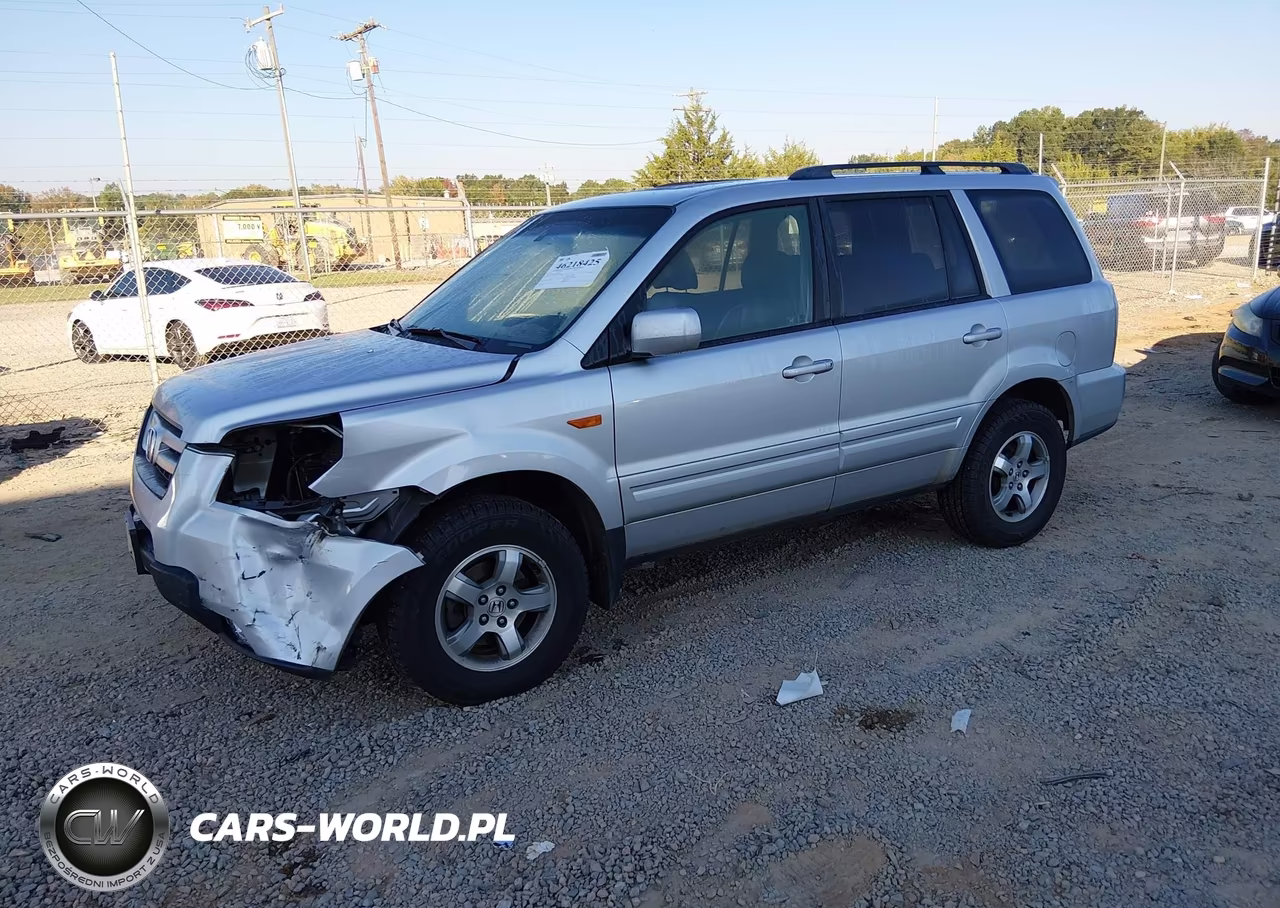 2007 Honda Pilot Ex-L VIN:5FNYF28597B043891 - 2
