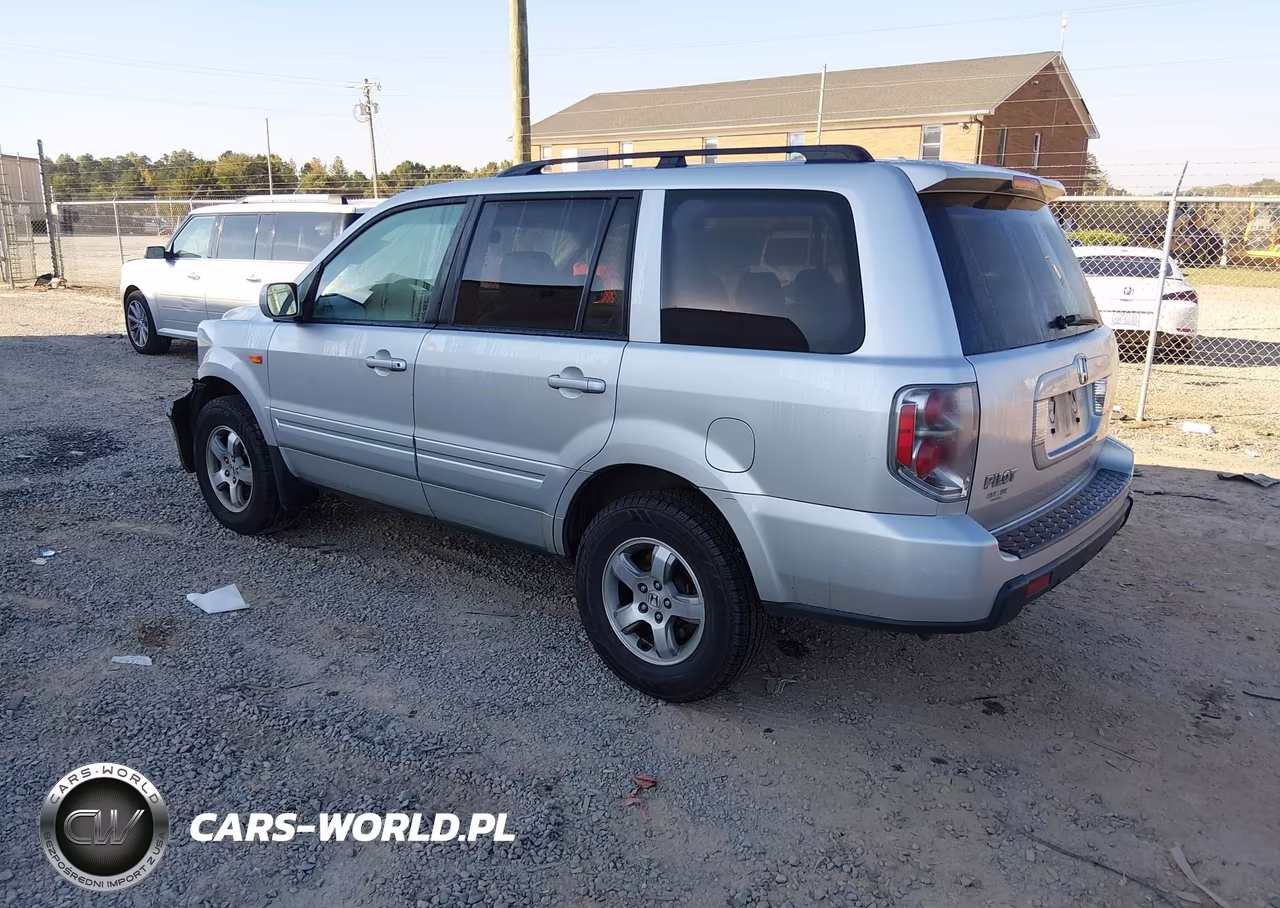 2007 Honda Pilot Ex-L VIN:5FNYF28597B043891 - 3