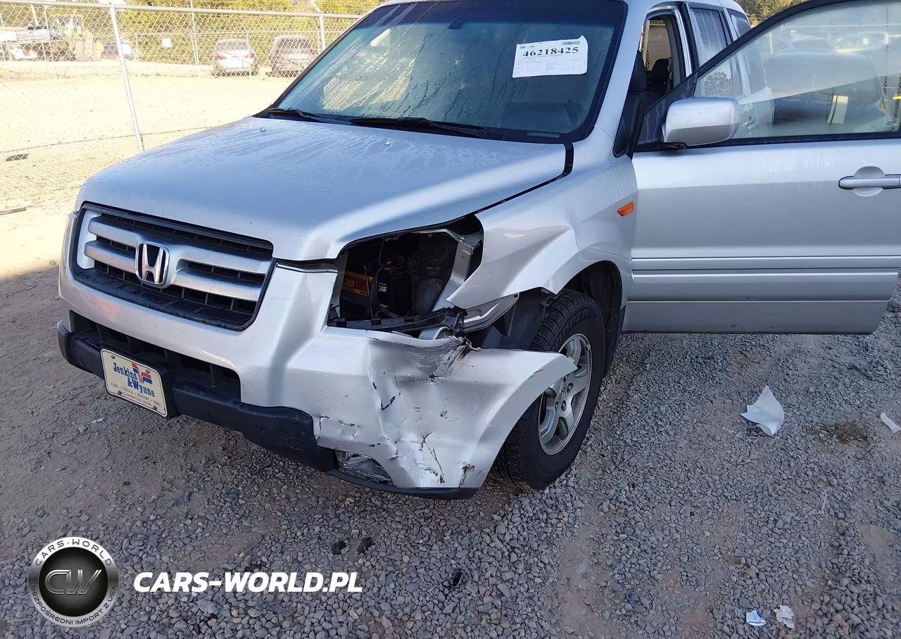2007 Honda Pilot Ex-L VIN:5FNYF28597B043891 - 6