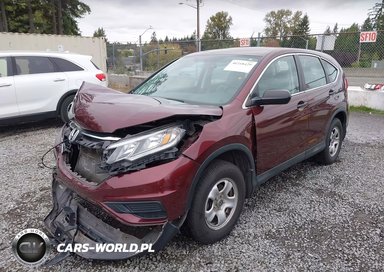 2015 Honda Cr-V Lx VIN:2HKRM4H30FH703241 - 2