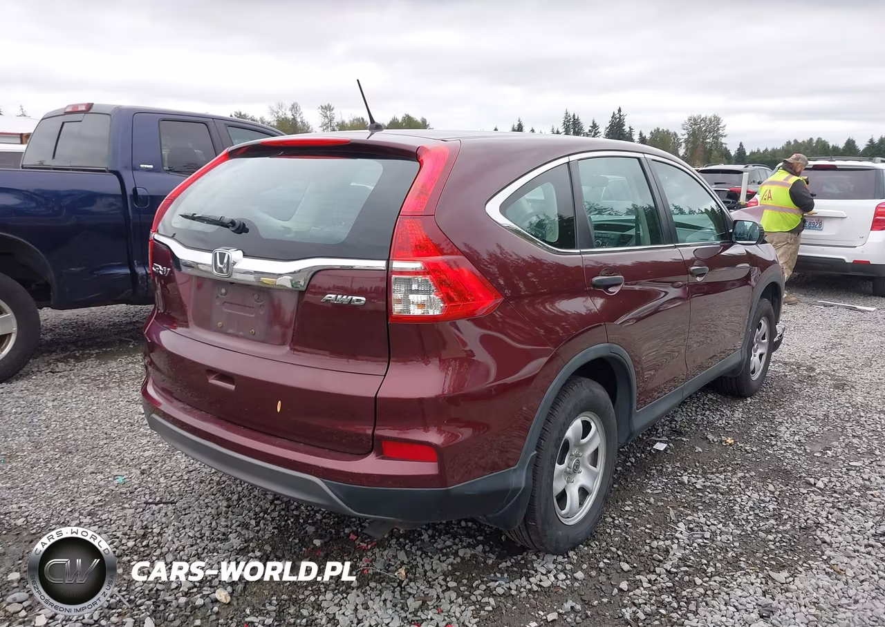 2015 Honda Cr-V Lx VIN:2HKRM4H30FH703241 - 4