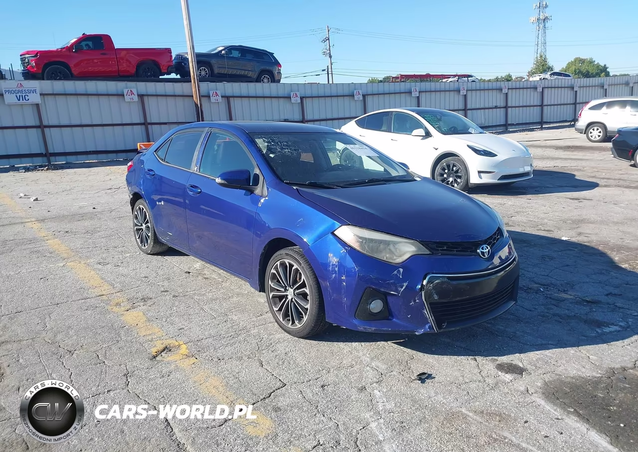 2015 Toyota Corolla S Plus